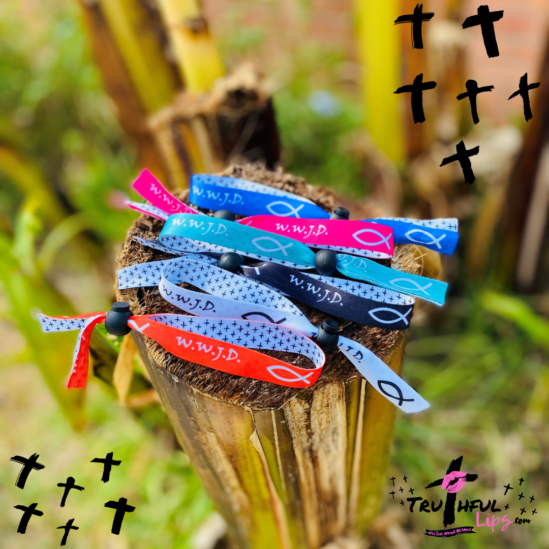 Christian Ribbon Bracelets – 24 Pack for Churches, Youth Groups and Outreach