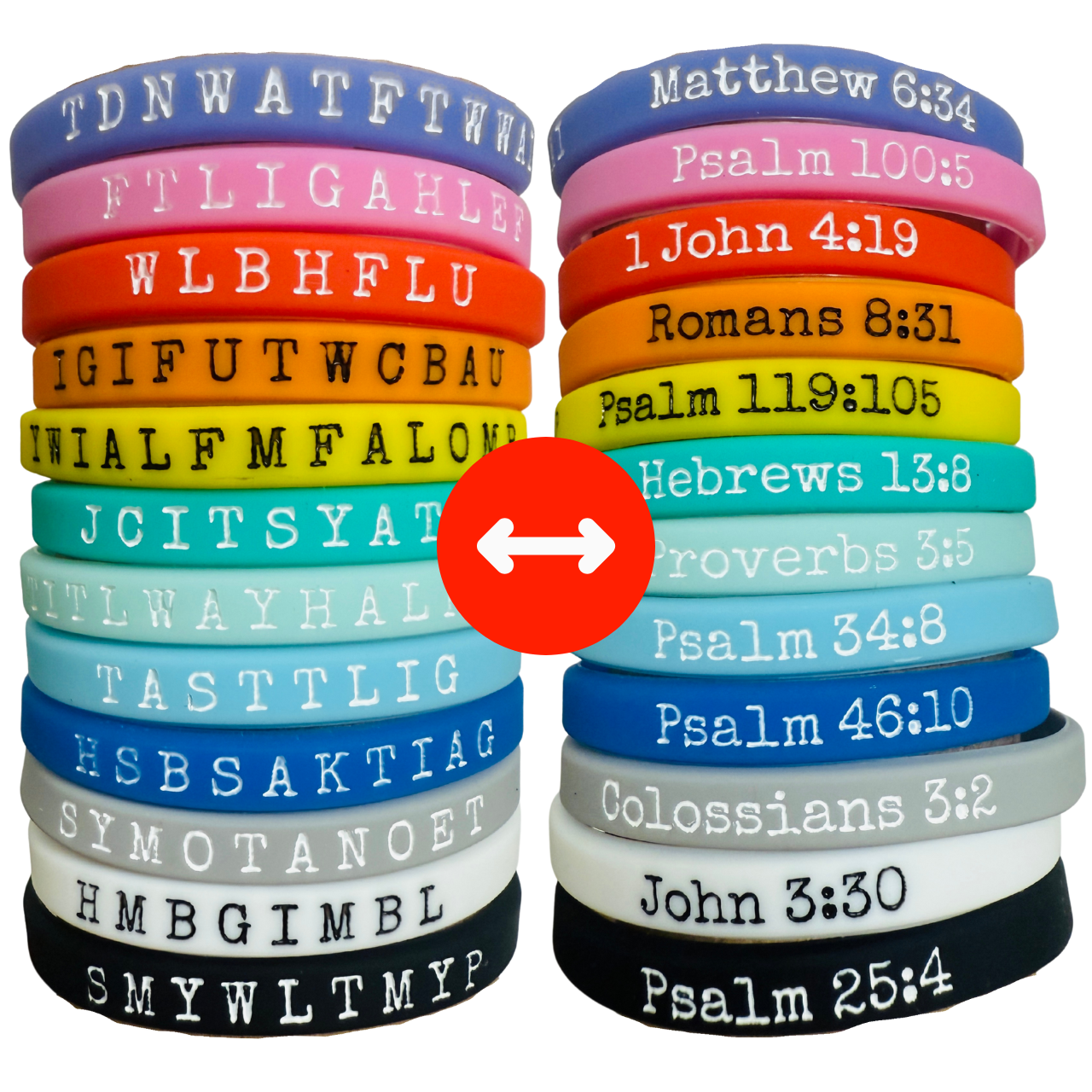 Memory Verse Bracelets